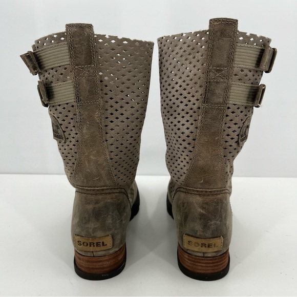 Sorel Womens 7 Major Leather Short Half Calf Boots - Picture 10 of 14